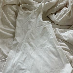 lululemon align racerback tank top white size 4